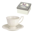 Filiżanka do herbaty VENICE WHITE w pudełku prezentowym 2