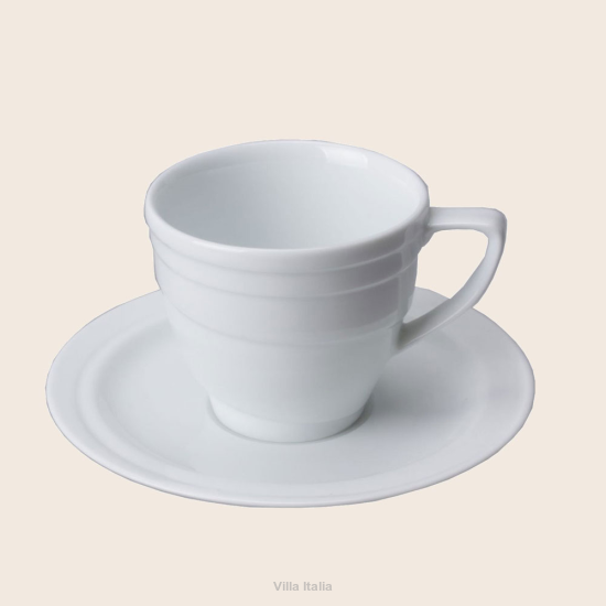 Filiżanka do herbaty porcelanowa 250 ml ze spodkiem VESSEL