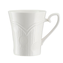 Kubek porcelanowy 250 ml MOBI biały 