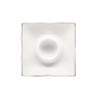 Kieliszek porcelanowy na jajko 10x10 cm COMO PLATIN 3