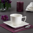 Komplet 6 filiżanek do kawy herbaty porcelana 220 ml COMO 2