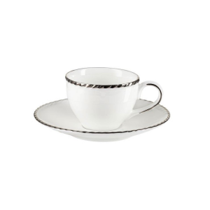 Filiżanka do espresso porcelanowa 100 ml ze spodkiem FLORIAN