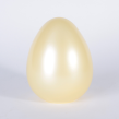 Jajko szklane dekoracyjne 15 cm MERIDA yellow  1
