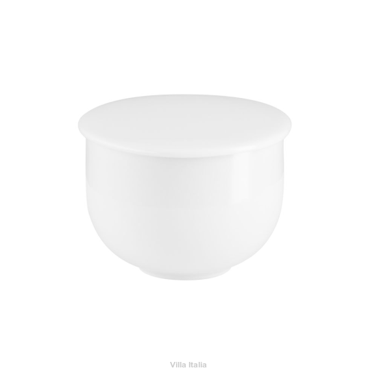 Cukiernica porcelanowa z przykrywką PLUS biały