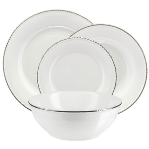 Serwis obiadowy porcelanowy na 6 osób FLORIAN