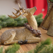 Mikołaj z choinką Figurka świąteczna 26 cm GIVRE 4