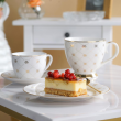 Zestaw kubków porcelanowych jumbo 450 ml 6 sztuk FABIOLA 5