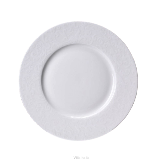 Talerz deserowy śniadaniowy  porcelanowy 21 cm MUREN WHITE