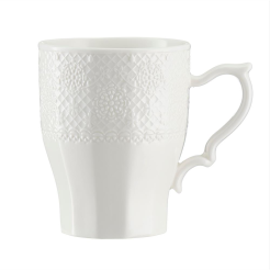 Kubek porcelanowy 300 ml RENZO biały