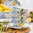 Serwis obiadowo kawowy porcelanowy na 6 osób LIMONETTI 29