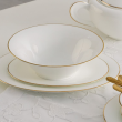 Serwis obiadowy porcelanowy na 12 osób NAOMI GOLD 5