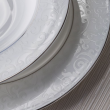 Talerz deserowy porcelanowy platynowa linia 16,5 cm MUREN PLATIN 1