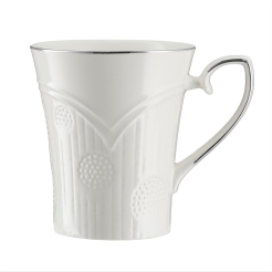 Kubek porcelanowy 250 ml MOBI z platyną