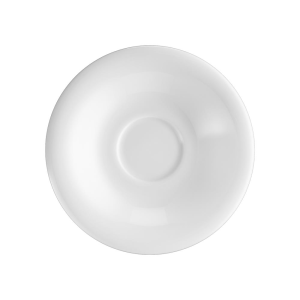 Spodek pod filiżankę porcelanowy 14,5 cm PLUS WHITE