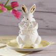 Zając wielkanocny Pojemnik ceramiczny 25 cm BUNNY 1