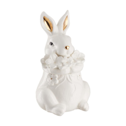 Zając wielkanocny Pojemnik ceramiczny 25 cm BUNNY