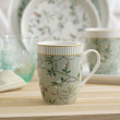 Komplet 6 kubków porcelanowych 330 ml NORIKO GREEN 1