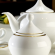 Filiżanka do herbaty porcelanowa 200 ml ze spodkiem HATTY GOLD 5
