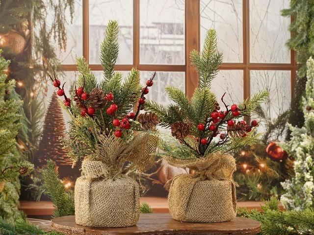 Stroiki świąteczne gotowe SAN NICOLA Stroiki świąteczne sztuczne