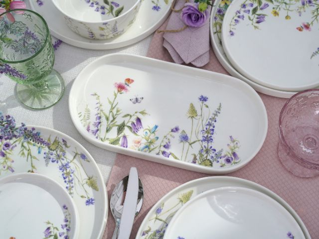 Serwis obiadowy porcelanowy VIOLA